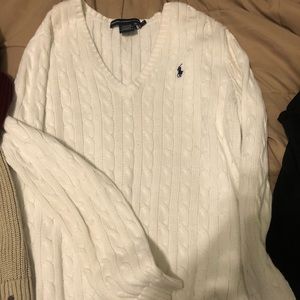 White Ralph Lauren sweater